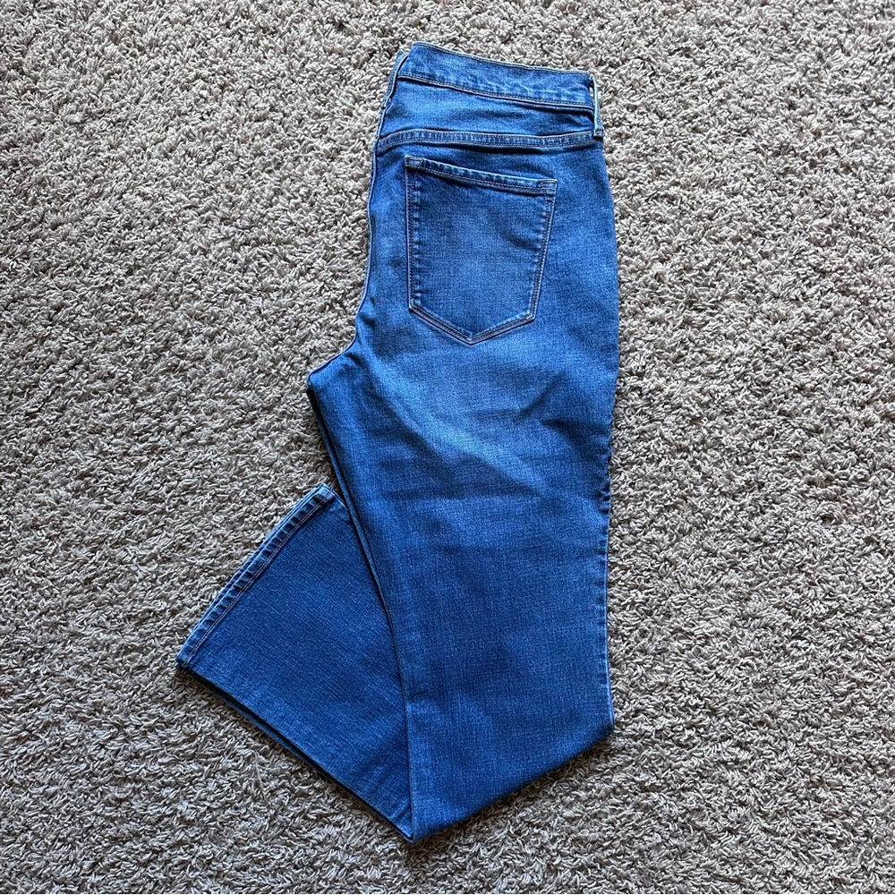 Old Navy Blue Wide Leg Jeans